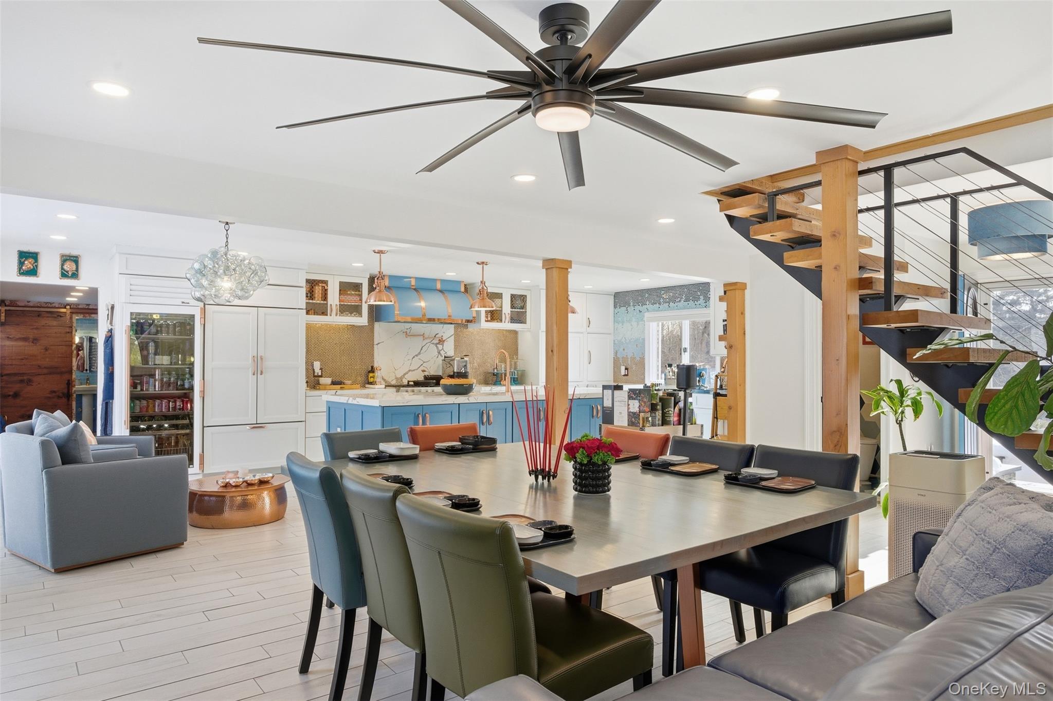 134 Fostertown Road Newburgh, NY 12550 - Photo 15 of 50 a dining room with furniture and wooden floor