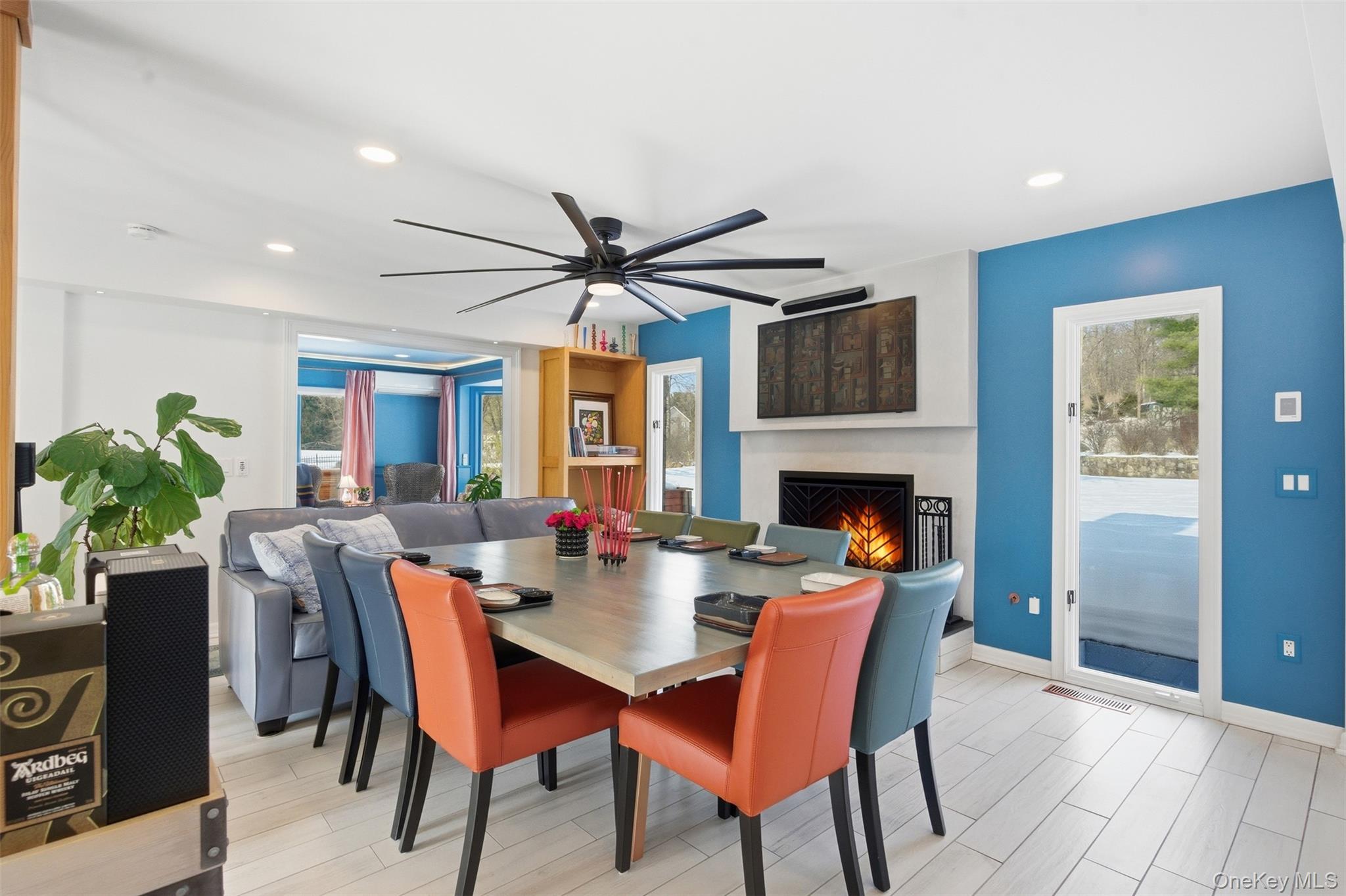 134 Fostertown Road Newburgh, NY 12550 - Photo 16 of 50 a dining room with furniture window and wooden floor