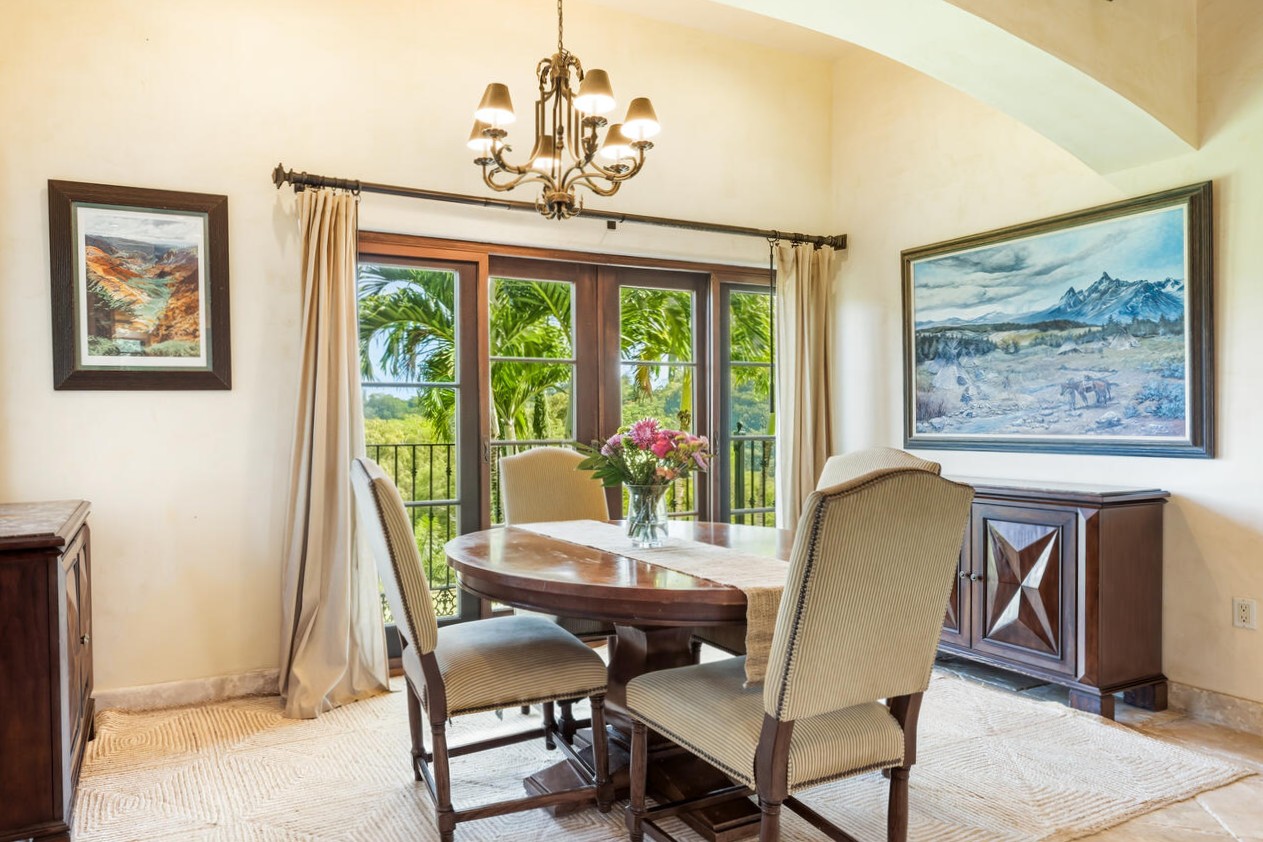 4114 Waha Road, Unit J Kalaheo, HI 96741 - Photo 26 of 30 a view of a dining room with furniture window and outside view