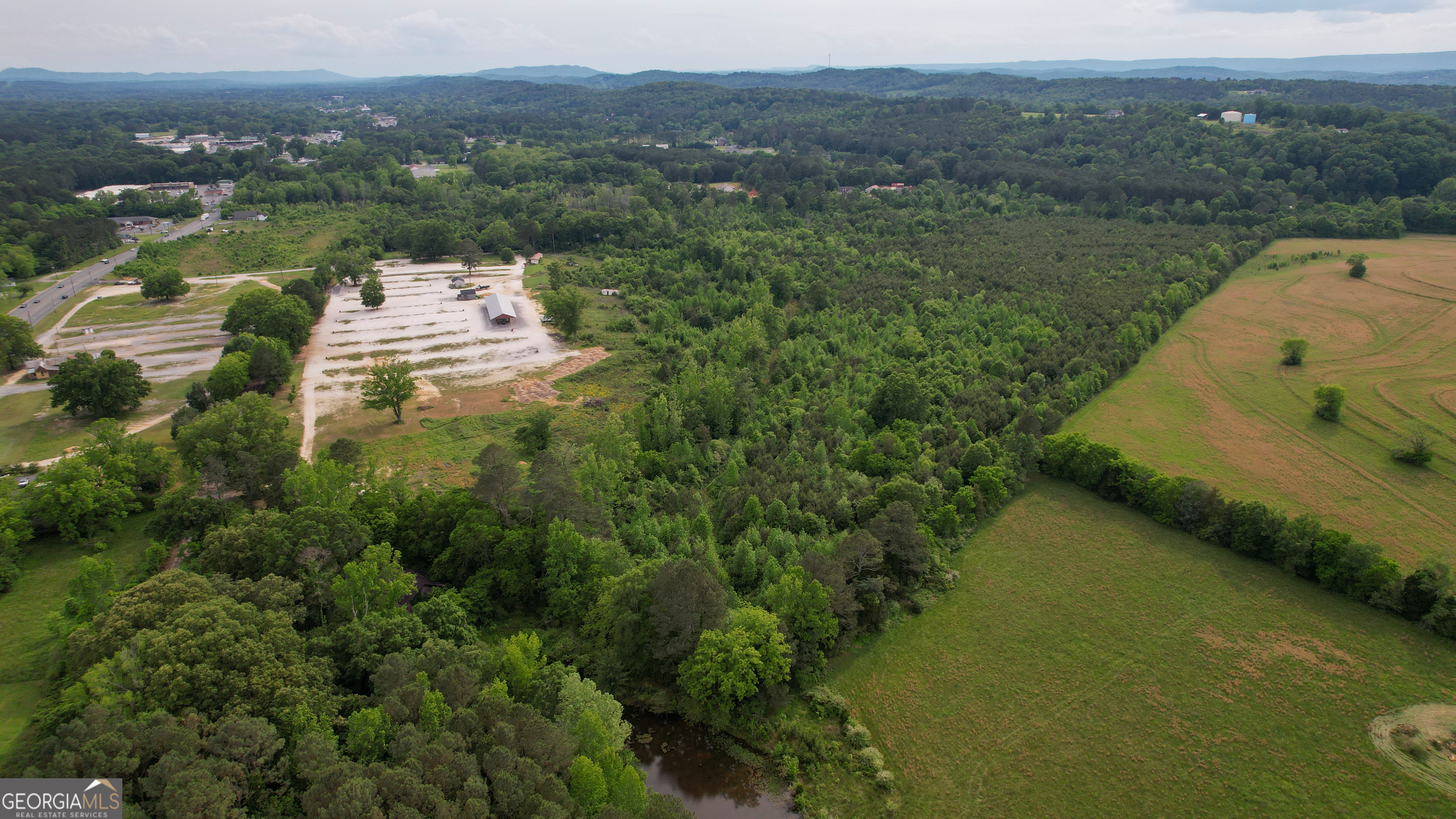 0 Lake Wanda Rita Summerville, GA 30747 - Photo 20 of 21 a view of a lake with a mountain