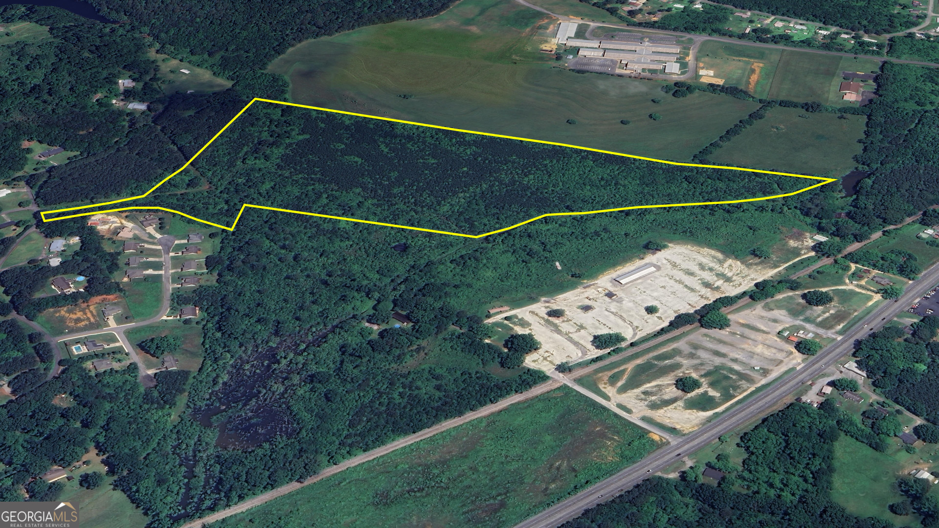 0 Lake Wanda Rita Summerville, GA 30747 - Photo 5 of 21 an aerial view of a house