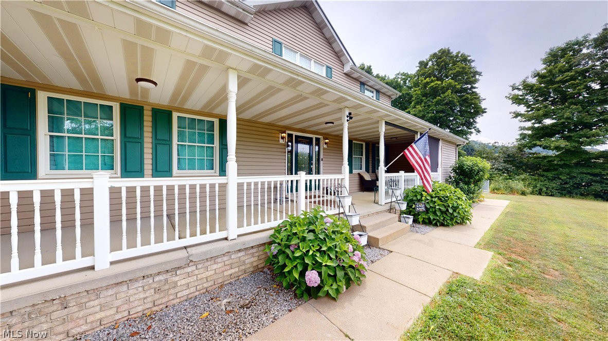 290 McIntosh Road Chester, WV 26034 - Photo 35 of 43 Entrance to property featuring covered porch