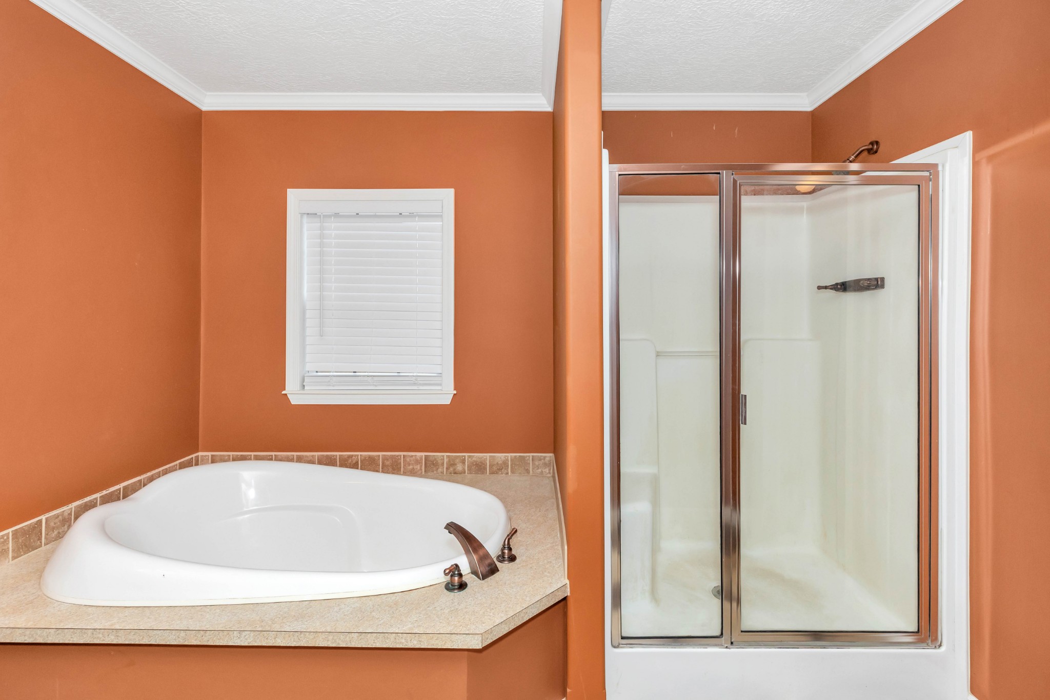 911 Poplar Hill Road Prospect, TN 38477 - Photo 15 of 33 a bathroom with a bathtub and a shower