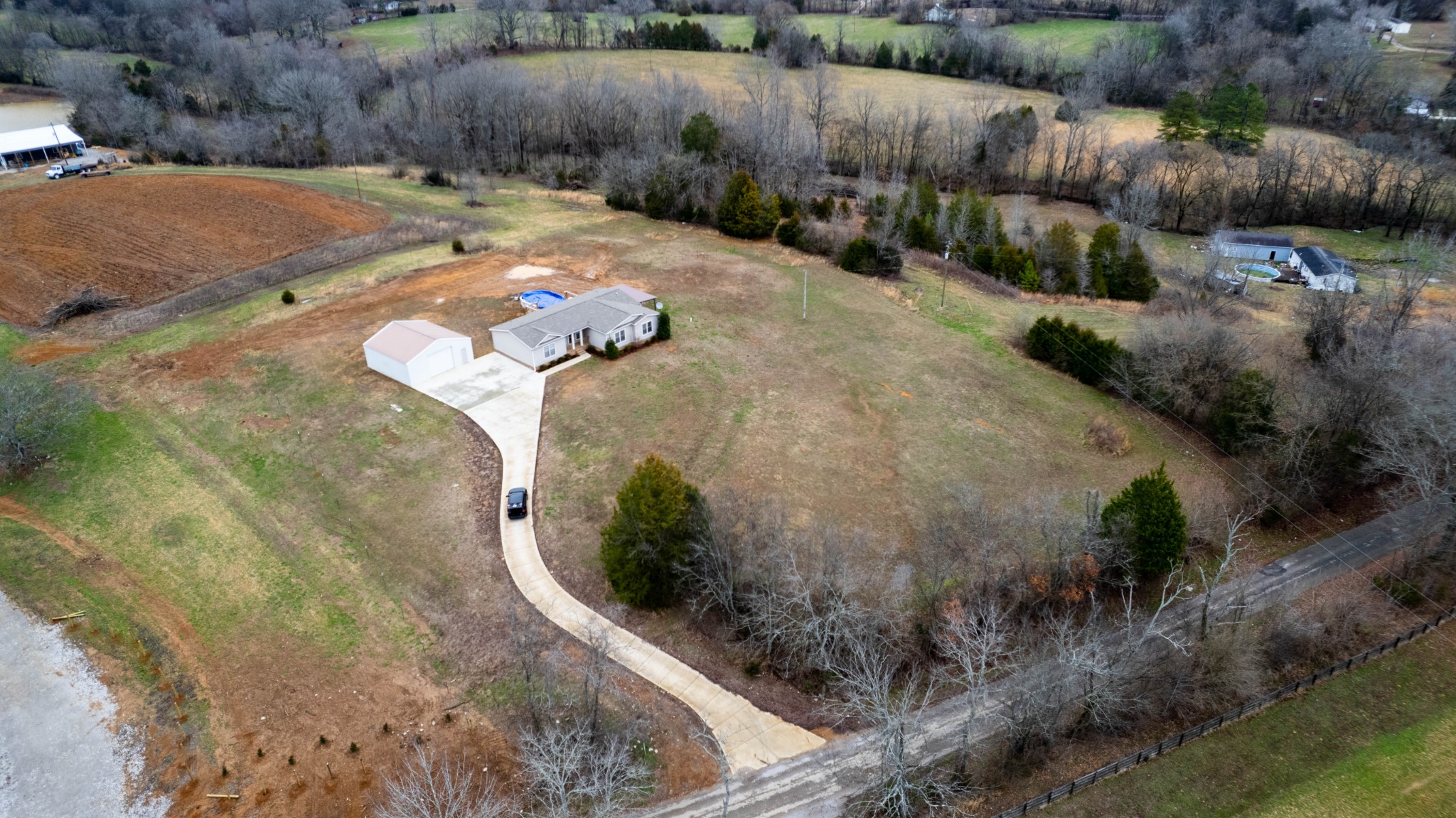 911 Poplar Hill Road Prospect, TN 38477 - Photo 30 of 33 a view of a backyard