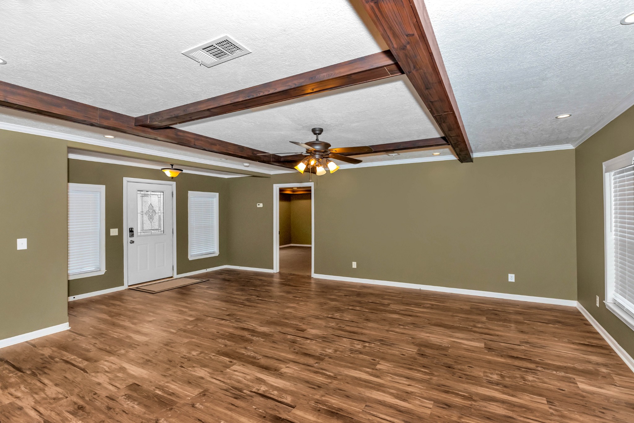 911 Poplar Hill Road Prospect, TN 38477 - Photo 6 of 33 a view of an empty room with window and stairs