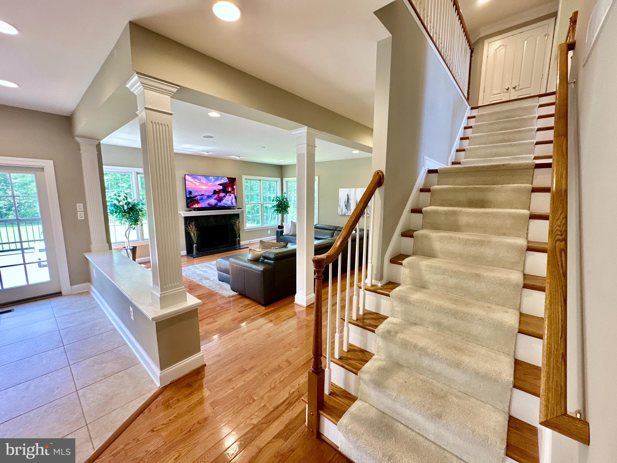 513 Broad Stream Lane Riva, MD 21140 - Photo 21 of 67 a view of entryway and hall with wooden floor