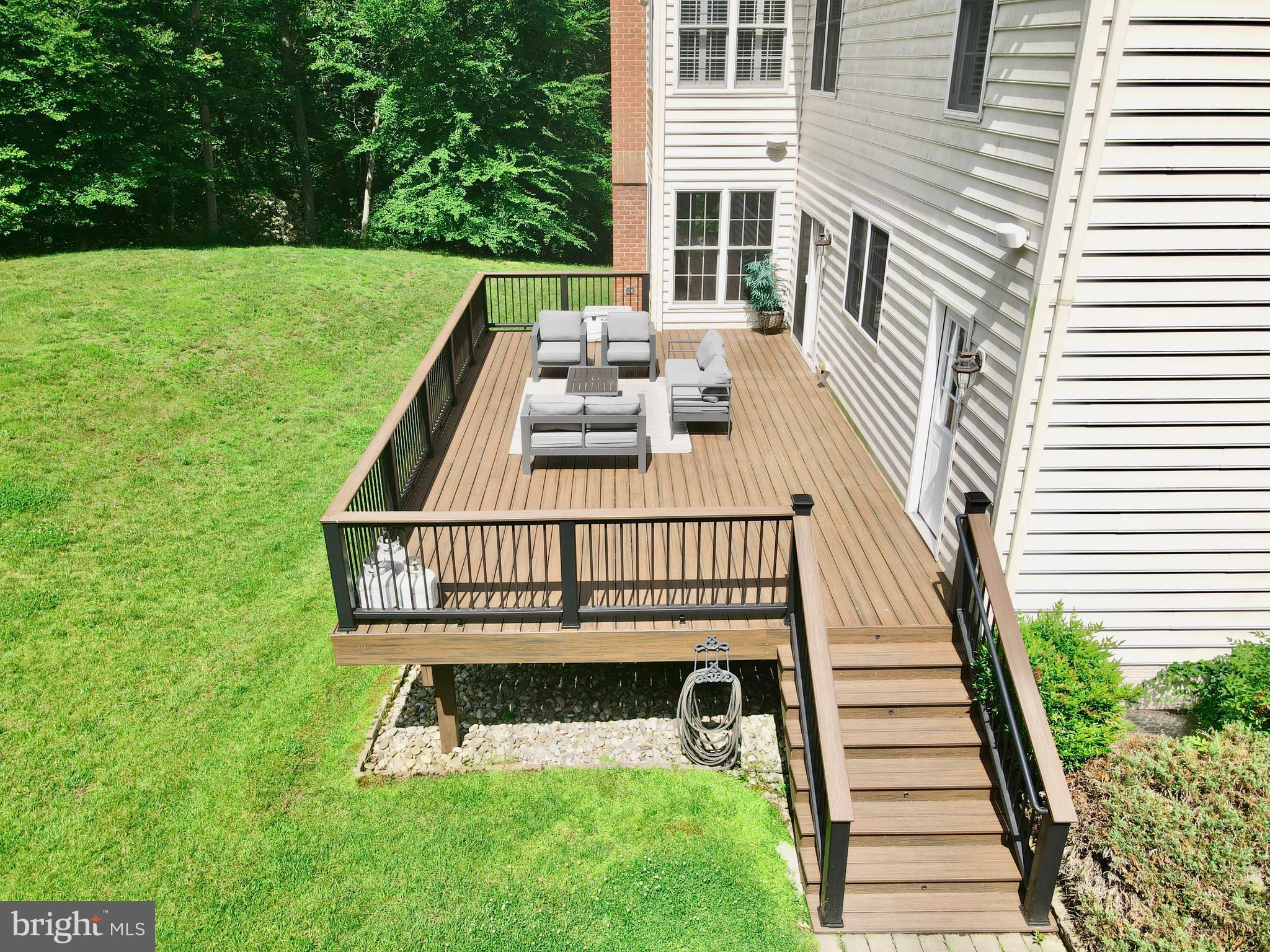 513 Broad Stream Lane Riva, MD 21140 - Photo 30 of 67 a view of balcony with a garden and deck
