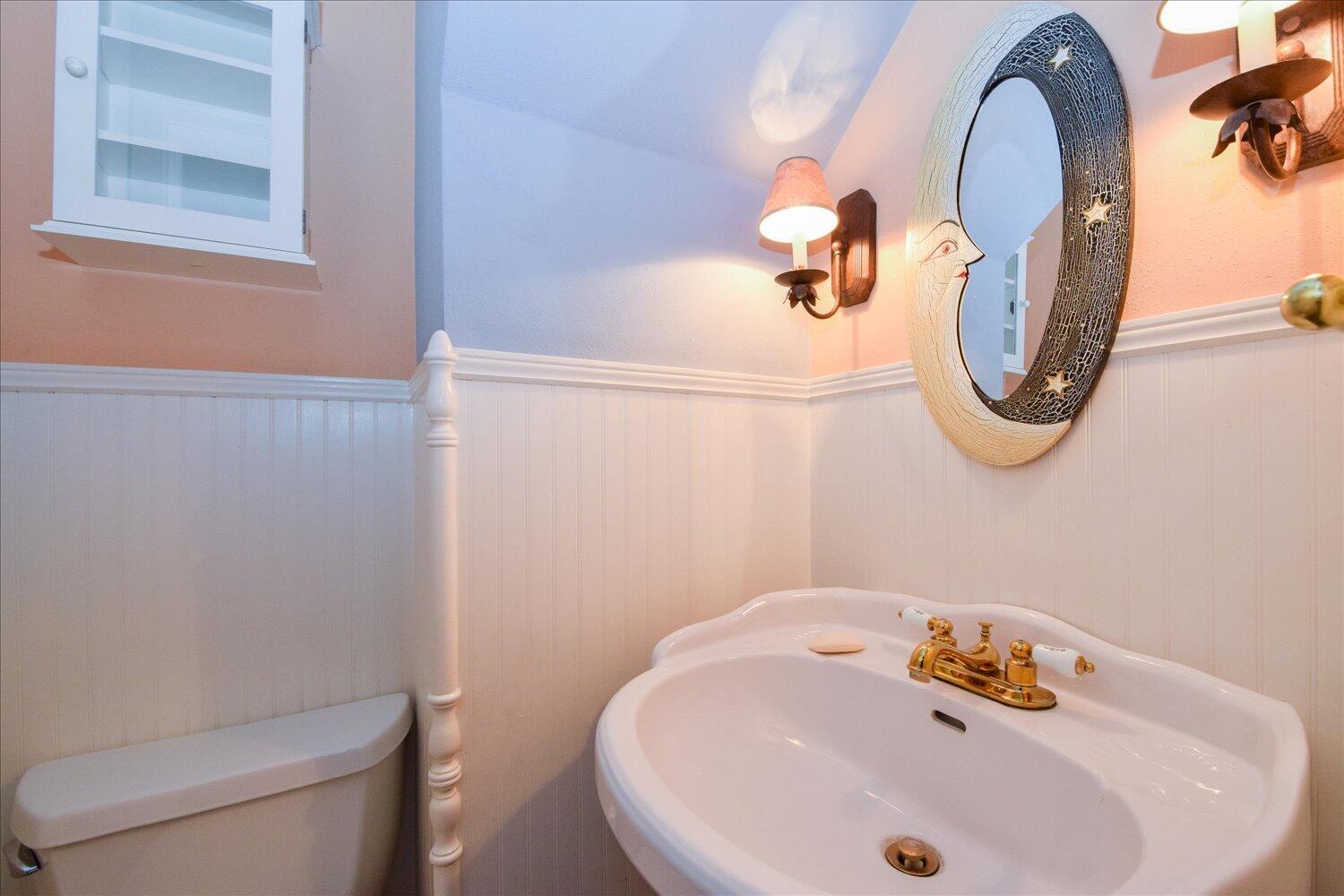 3060 Sedgefield Road Southwest Roanoke, VA 24018 - Photo 16 of 39 a bathroom with a sink and a toilet