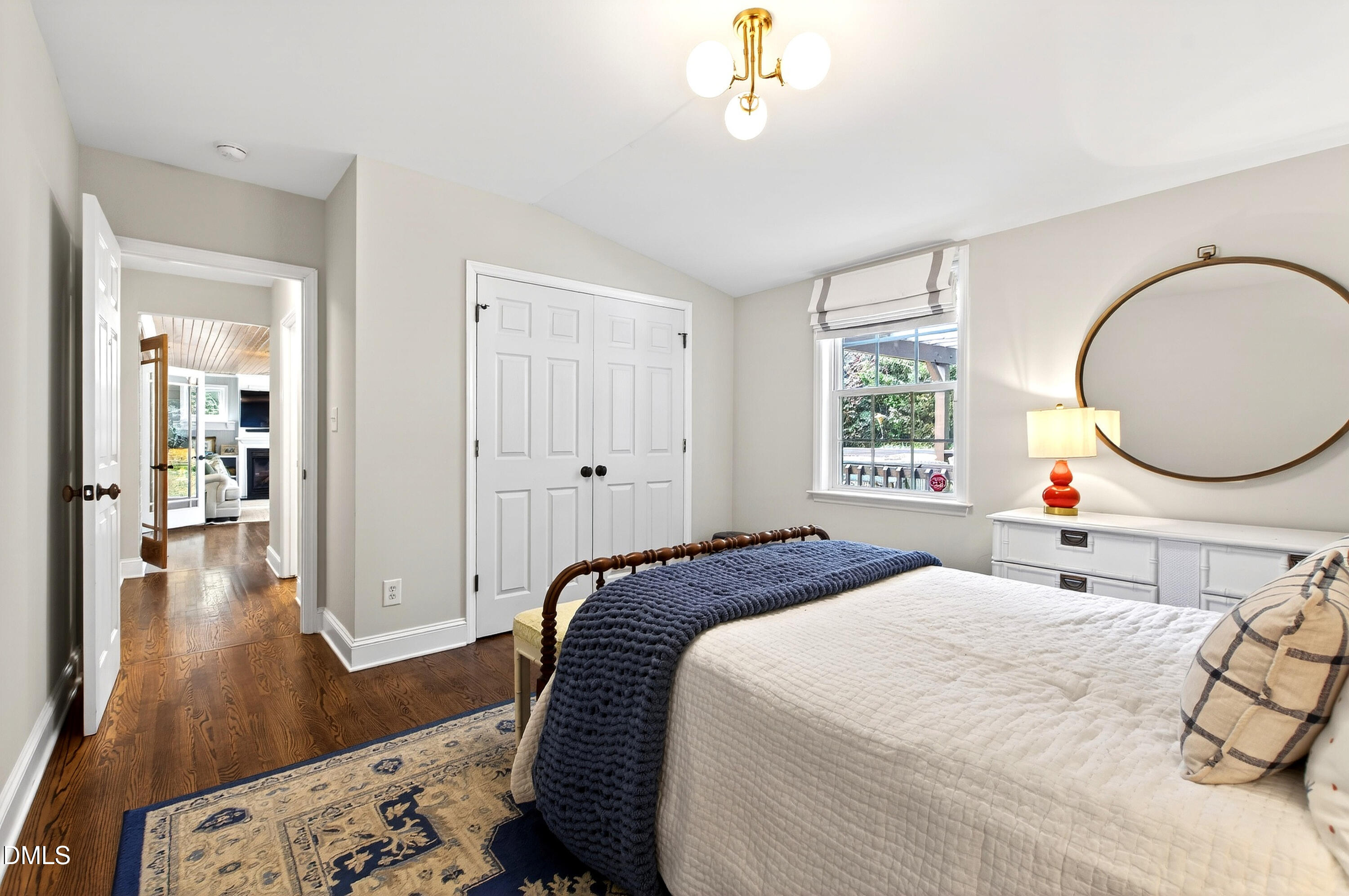 1205 Canterbury Road Raleigh, NC 27608 - Photo 27 of 48 a bedroom with bed and a window