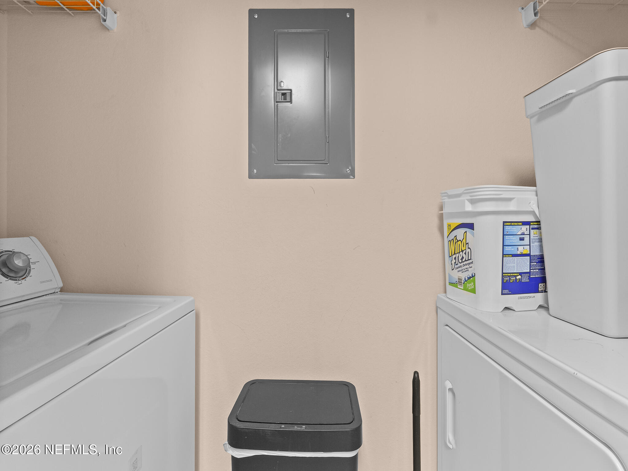 712 Lighthouse Road, Unit 712 Panama City Beach, FL 32407 - Photo 23 of 42 a utility room with dryer and washer