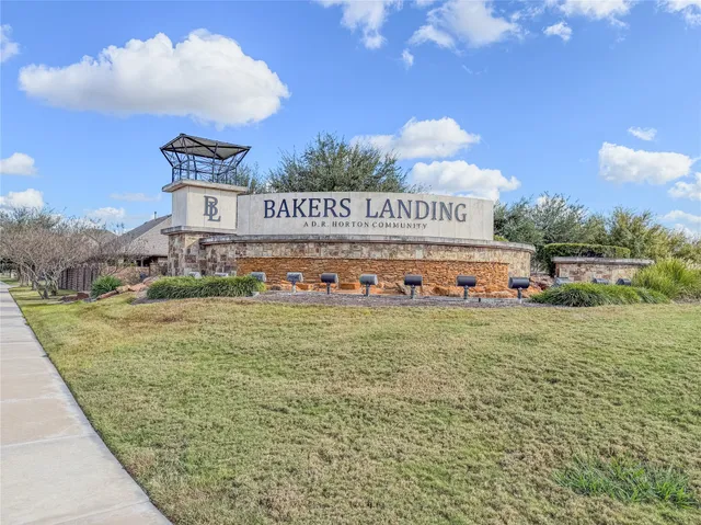 a view of a lake with a slide