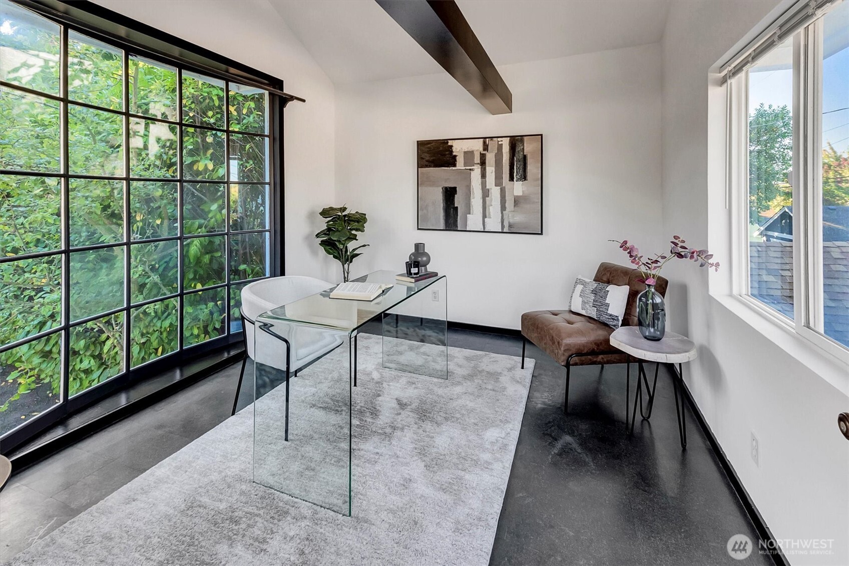 6021 45th Avenue Southwest Seattle, WA 98136 - Photo 12 of 18 a living room with furniture and a window