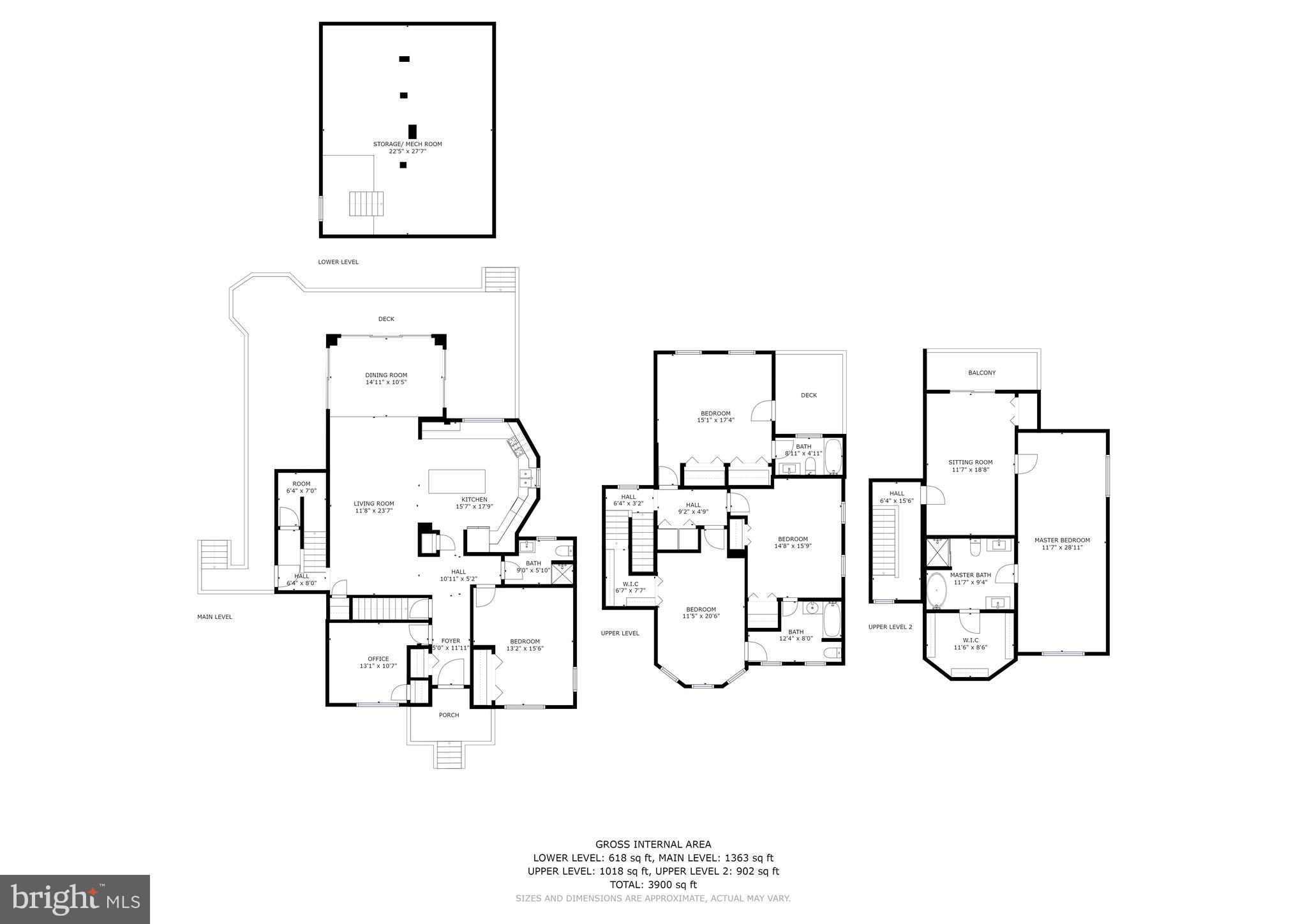 603 Orkney Road Baltimore, MD 21212 - Photo 46 of 46 Floor Plan_All Levels