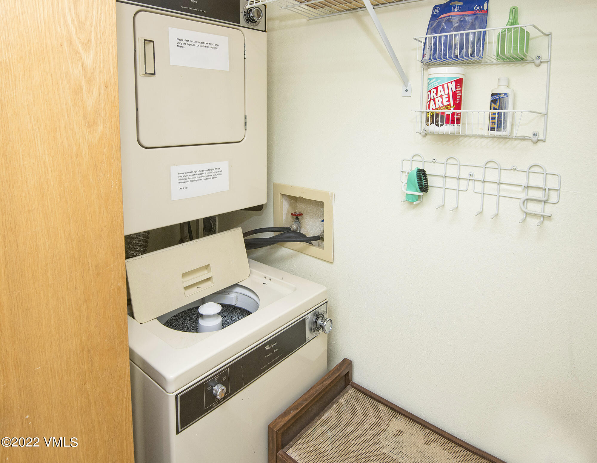 1030 Lions Ridge Loop, Unit 201 Vail, CO 81657 - Photo 23 of 29 a utility room with dryer and washer