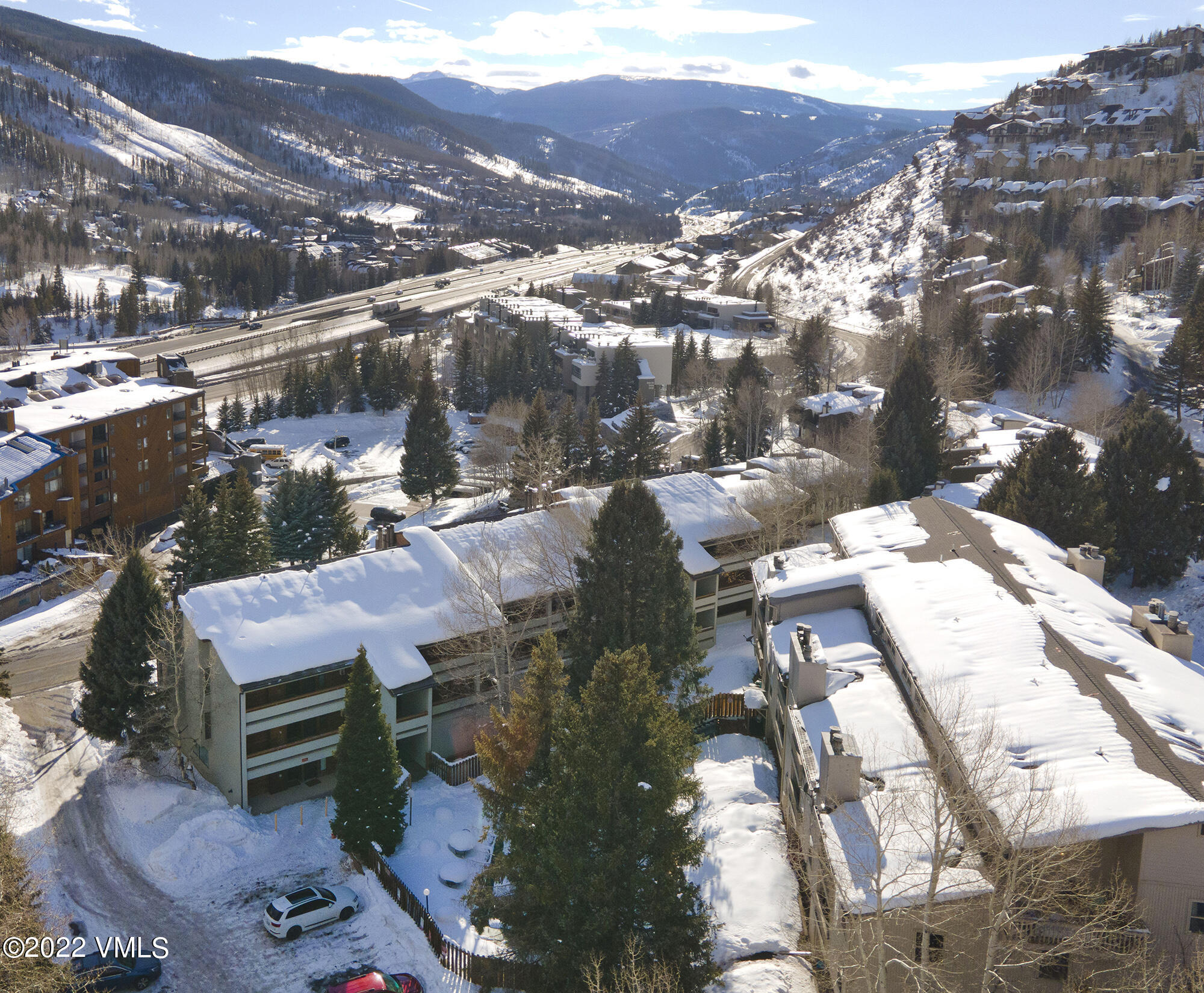 1030 Lions Ridge Loop, Unit 201 Vail, CO 81657 - Photo 27 of 29 a view of residential houses and city street