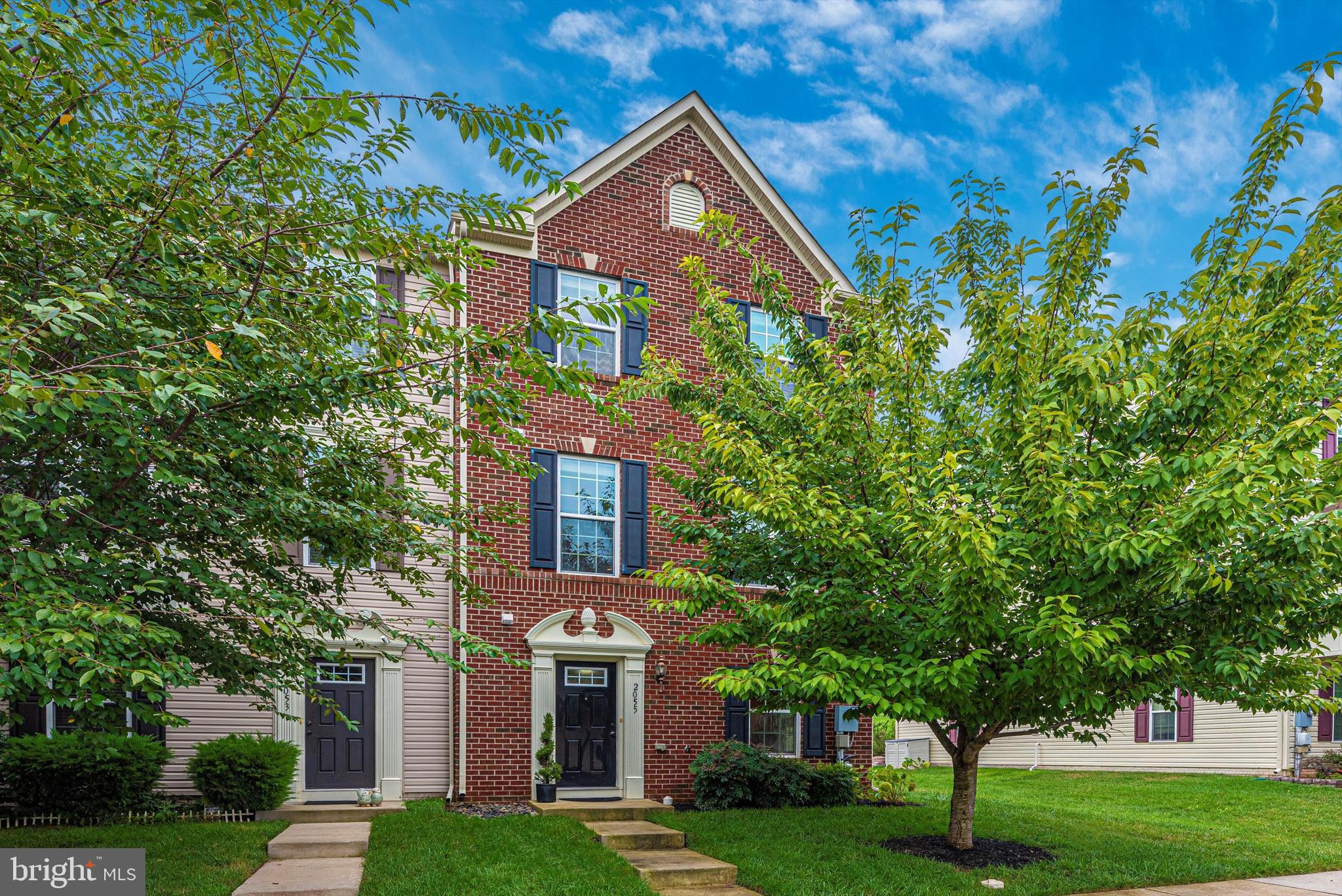 2055 Spring Run Circle Frederick, MD 21702 - Photo 2 of 31 End Unit Brick Front Townhome