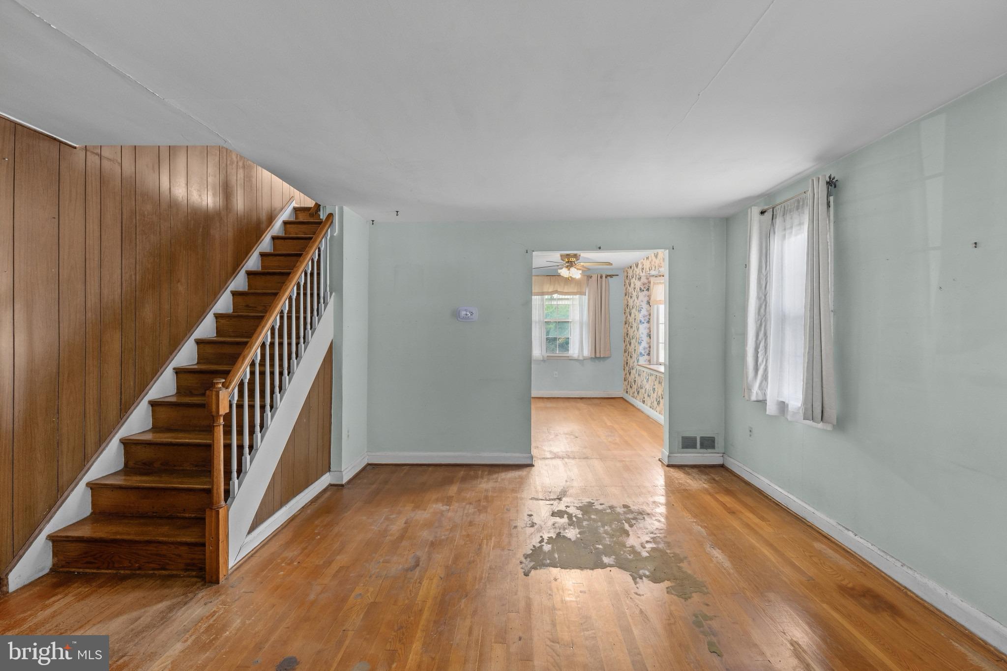Living Room with Hardwood Floors