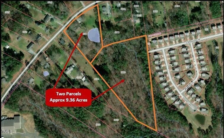 3534 Cheek Road Durham, NC 27704 - Photo 1 of 12 Aerial Description of the 2 parcels