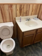 41 Elizabeth Road Billerica, MA 01821 - Photo 13 of 18 a bathroom with a sink toilet and mirror