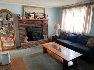 41 Elizabeth Road Billerica, MA 01821 - Photo 5 of 18 a living room with furniture and a fireplace