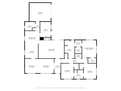 a picture of floor plan