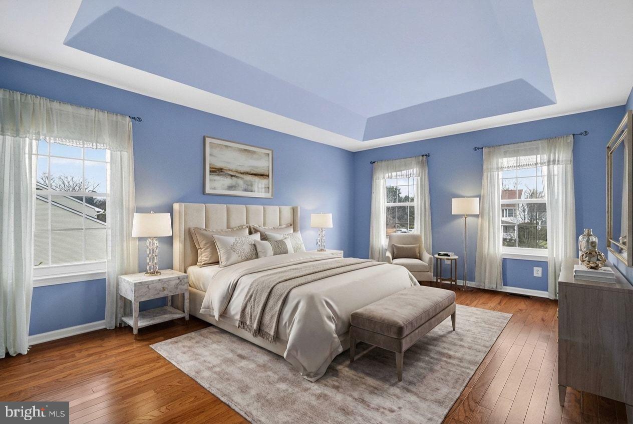 7 Anderson Lane Robbinsville, NJ 08691 - Photo 31 of 54 a spacious bedroom with a large bed couch and a window