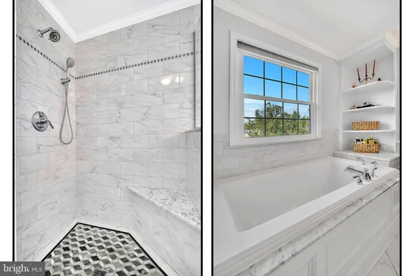 a bedroom with bed and window