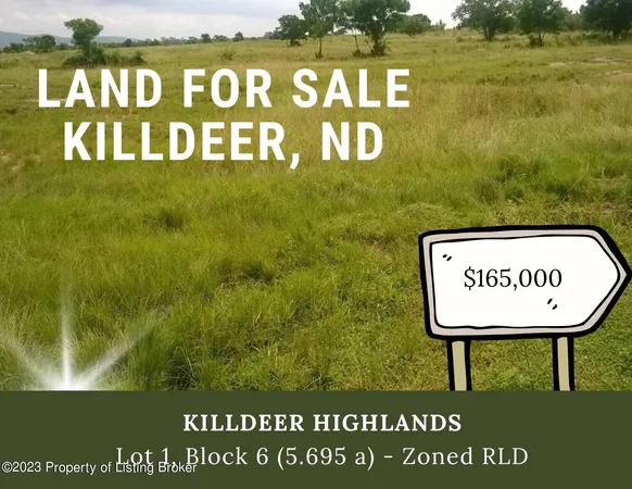 $165,000 | 1 St Blk 6 Killdeer Highland, Killdeer, ND 58640