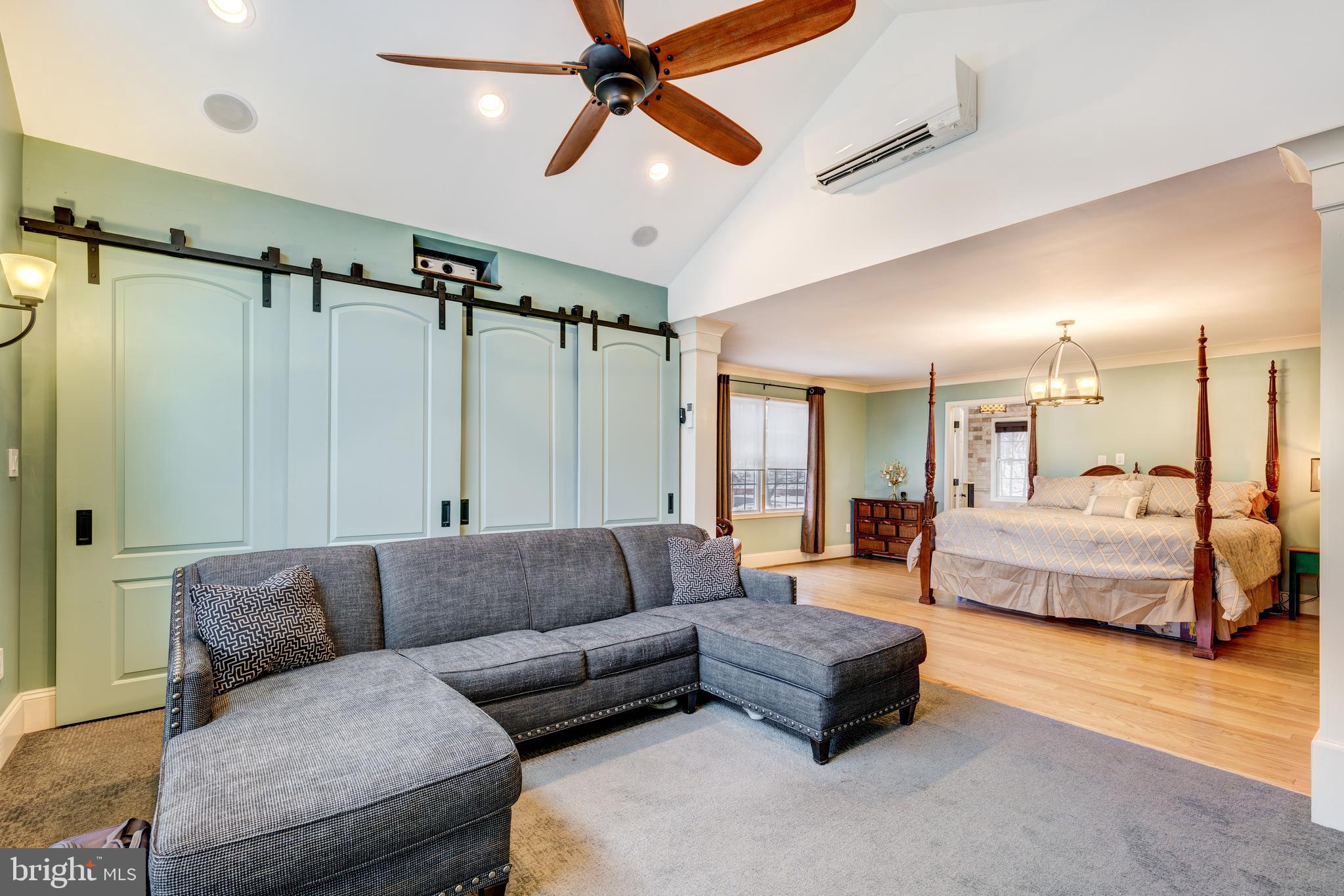 1835 Bowersox Road New Windsor, MD 21776 - Photo 26 of 37 Master Suite sitting room & barndoor closets