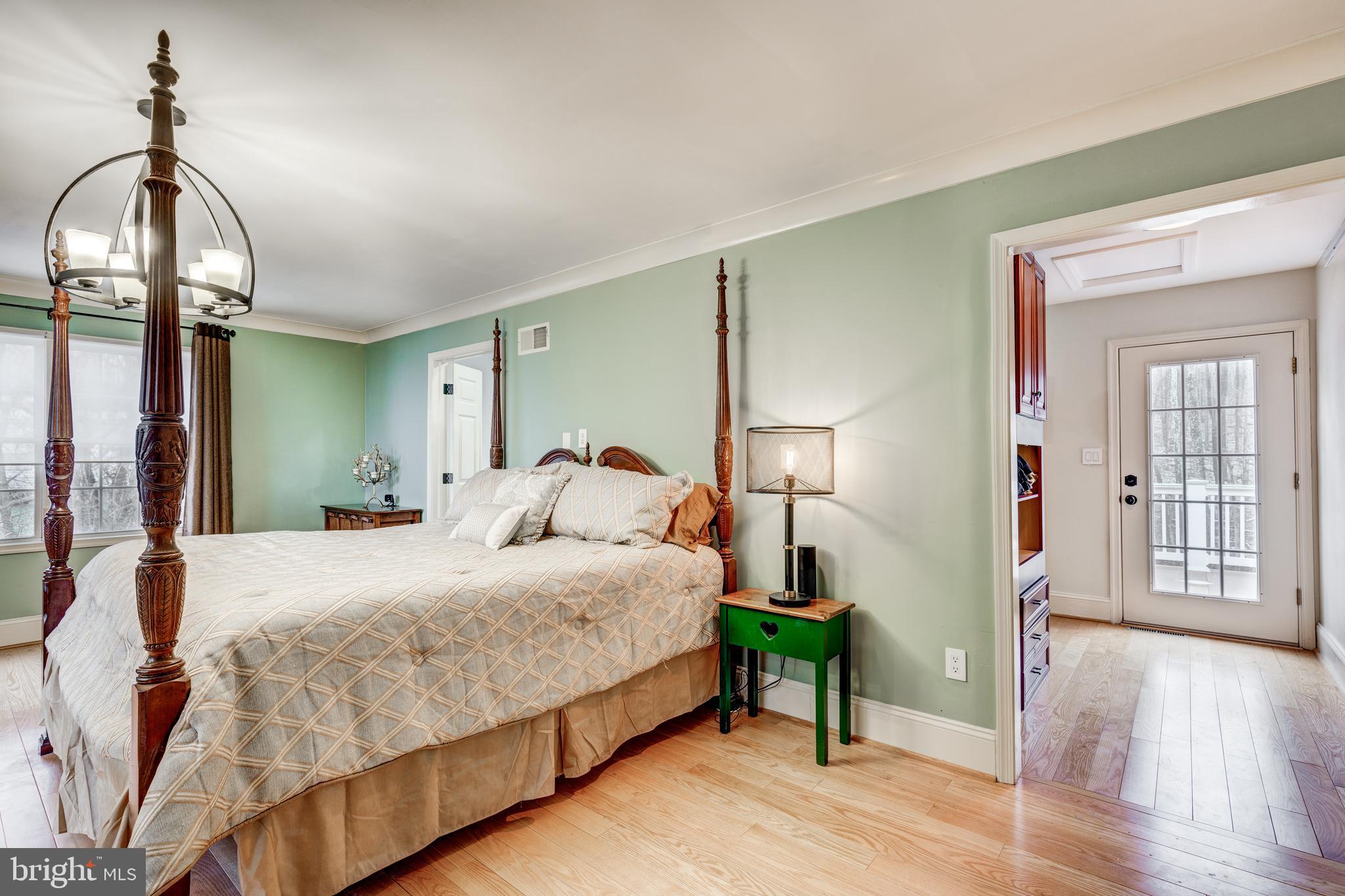 1835 Bowersox Road New Windsor, MD 21776 - Photo 29 of 37 Master with dressing area, french door to balcony