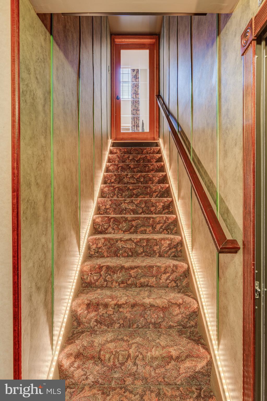 1835 Bowersox Road New Windsor, MD 21776 - Photo 32 of 37 Stairs from Lower Level with decorator glass door