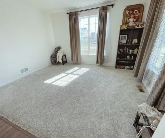 a view of a livingroom with toys