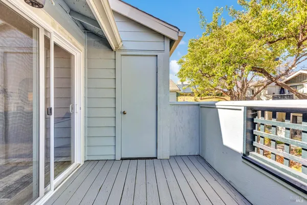 a view of wooden floor