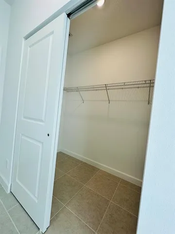 a view of a closet