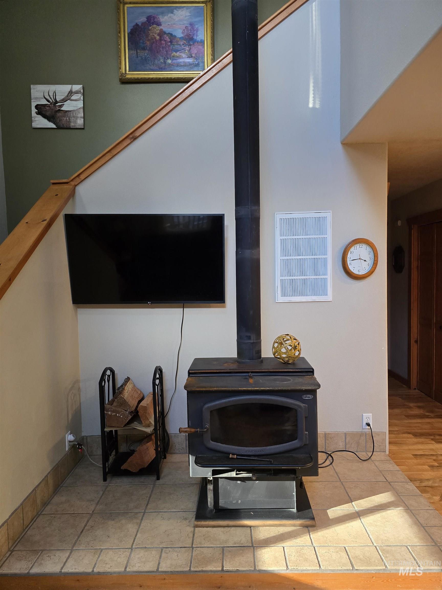 14 Forest Trail Road Garden Valley, ID 83622 - Photo 15 of 45 Detailed view of a wood stove