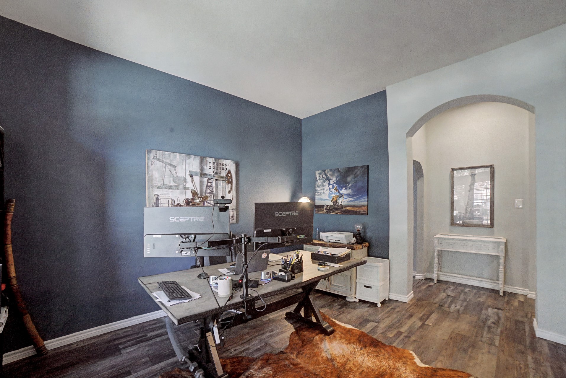 28411 Peper Hollow Lane Spring, TX 77386 - Photo 4 of 24 a view of a workspace with furniture and a window