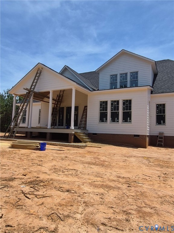 1554 Smokey Rdg Road Maidens, VA 23102 - Photo 11 of 11 Covered rear porch
