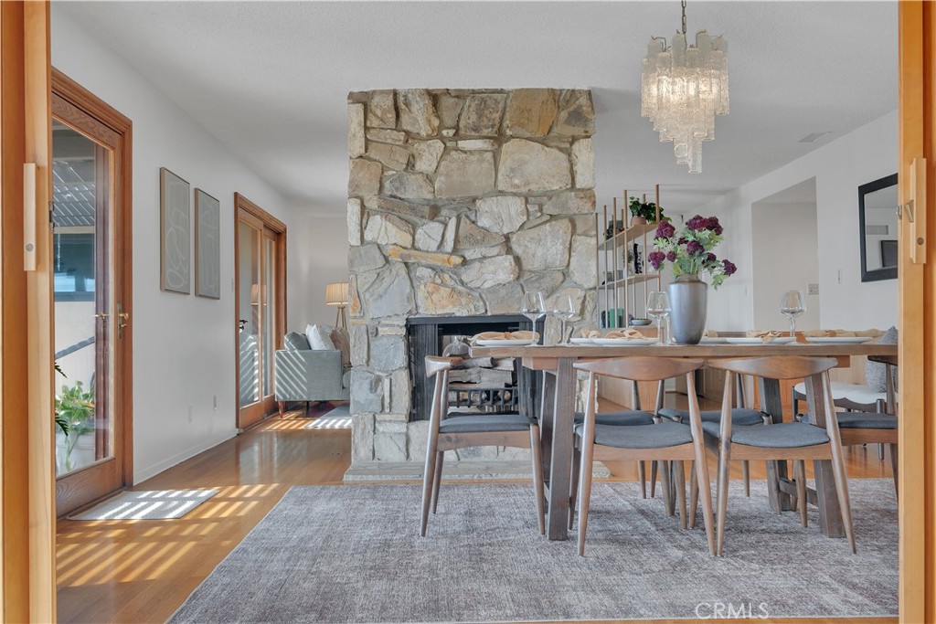 2727 San Ramon Drive Rancho Palos Verdes, CA 90275 - Photo 26 of 58 a view of a dining room with furniture and chandelier