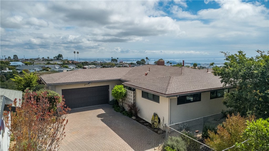 2727 San Ramon Drive Rancho Palos Verdes, CA 90275 - Photo 50 of 58 an aerial view of a house with yard and mountain view in back