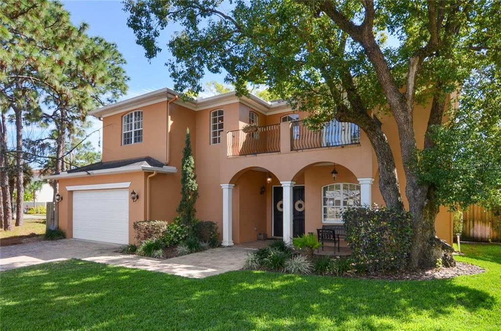 3904 West Swann Avenue Tampa, FL 33609 - Photo 1 of 1 Bunker-Solid Mediterranean Family Fortress - Front View