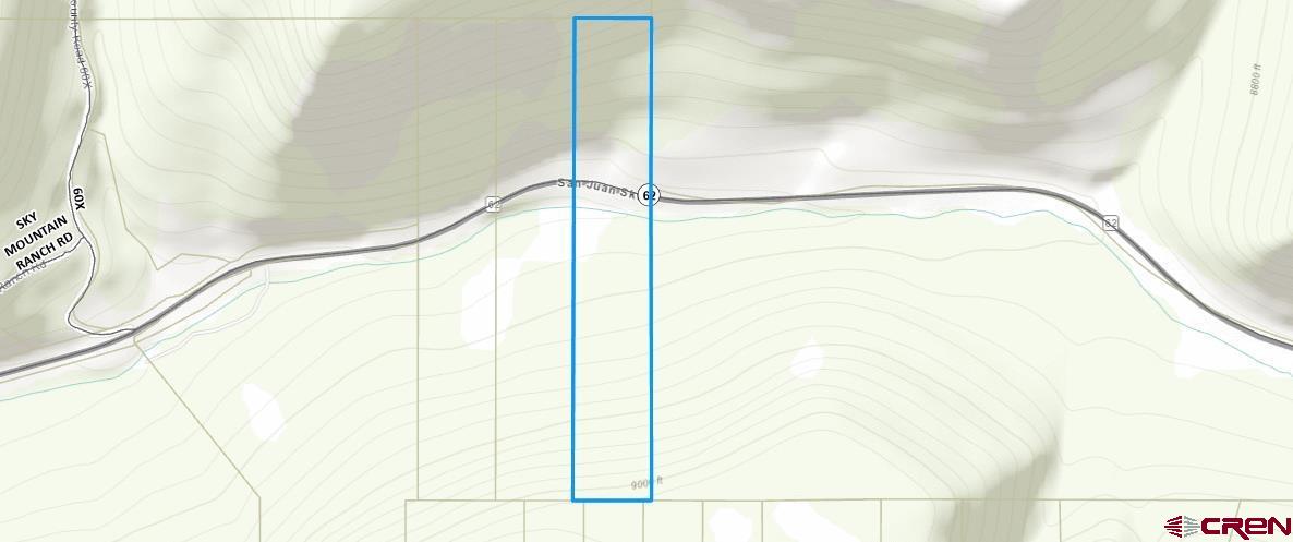 Tbd Highway 62 Placerville, CO 81430 - Photo 7 of 7 a bathroom with a glass shower door