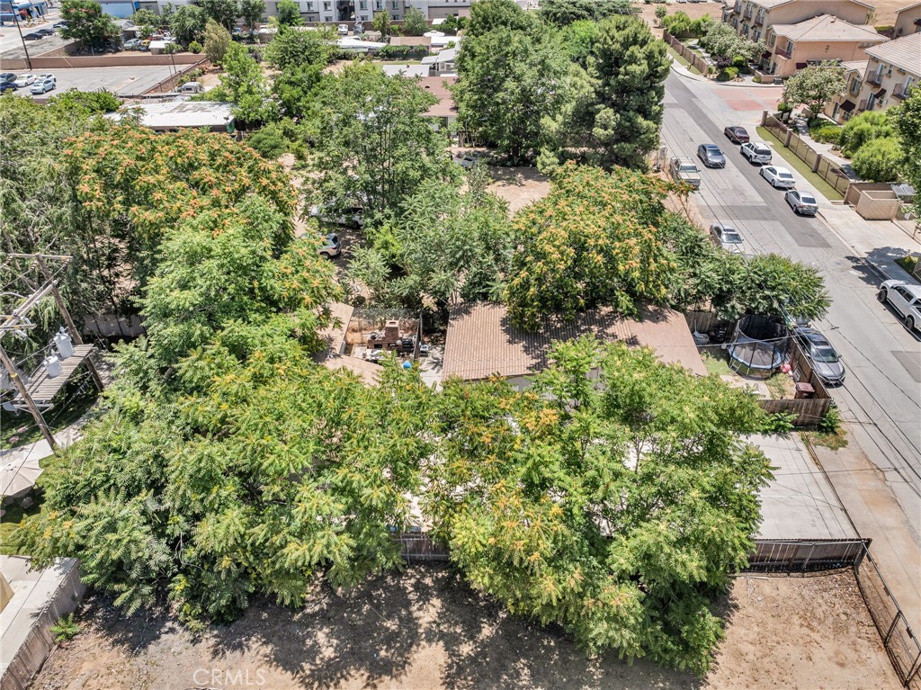 770 Allegheny Street Beaumont, CA 92223 - Photo 16 of 16 an aerial view of residential house with outdoor space and trees all around