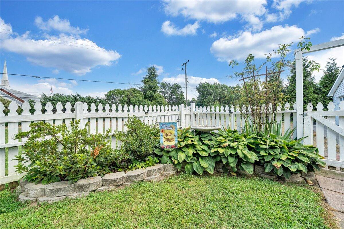 898 Mica Road Ridgeway, VA 24148 - Photo 44 of 60 a view of a pathway with a garden