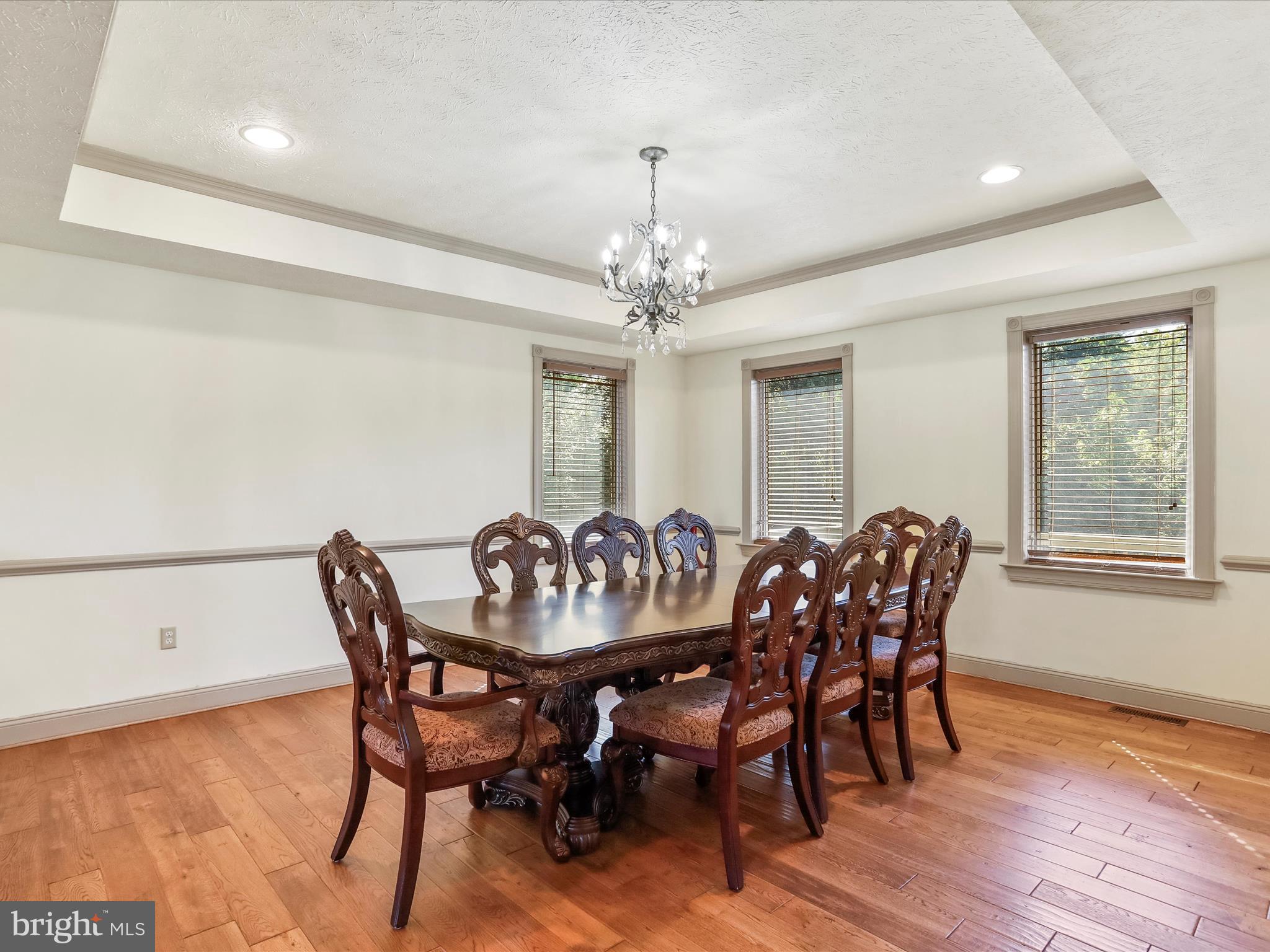 15 Rachels Ln Road Front Royal, VA 22630 - Photo 12 of 73 a view of a dining room with furniture window and wooden floor
