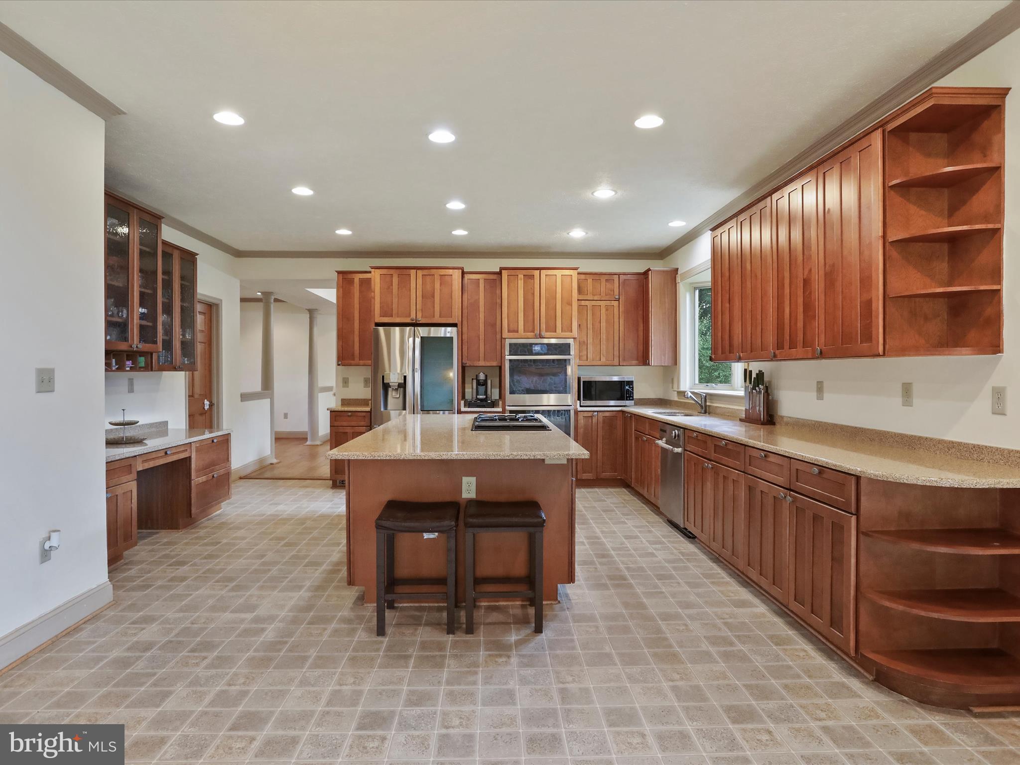 15 Rachels Ln Road Front Royal, VA 22630 - Photo 2 of 73 a kitchen with stainless steel appliances granite countertop a sink counter space cabinets and a large window
