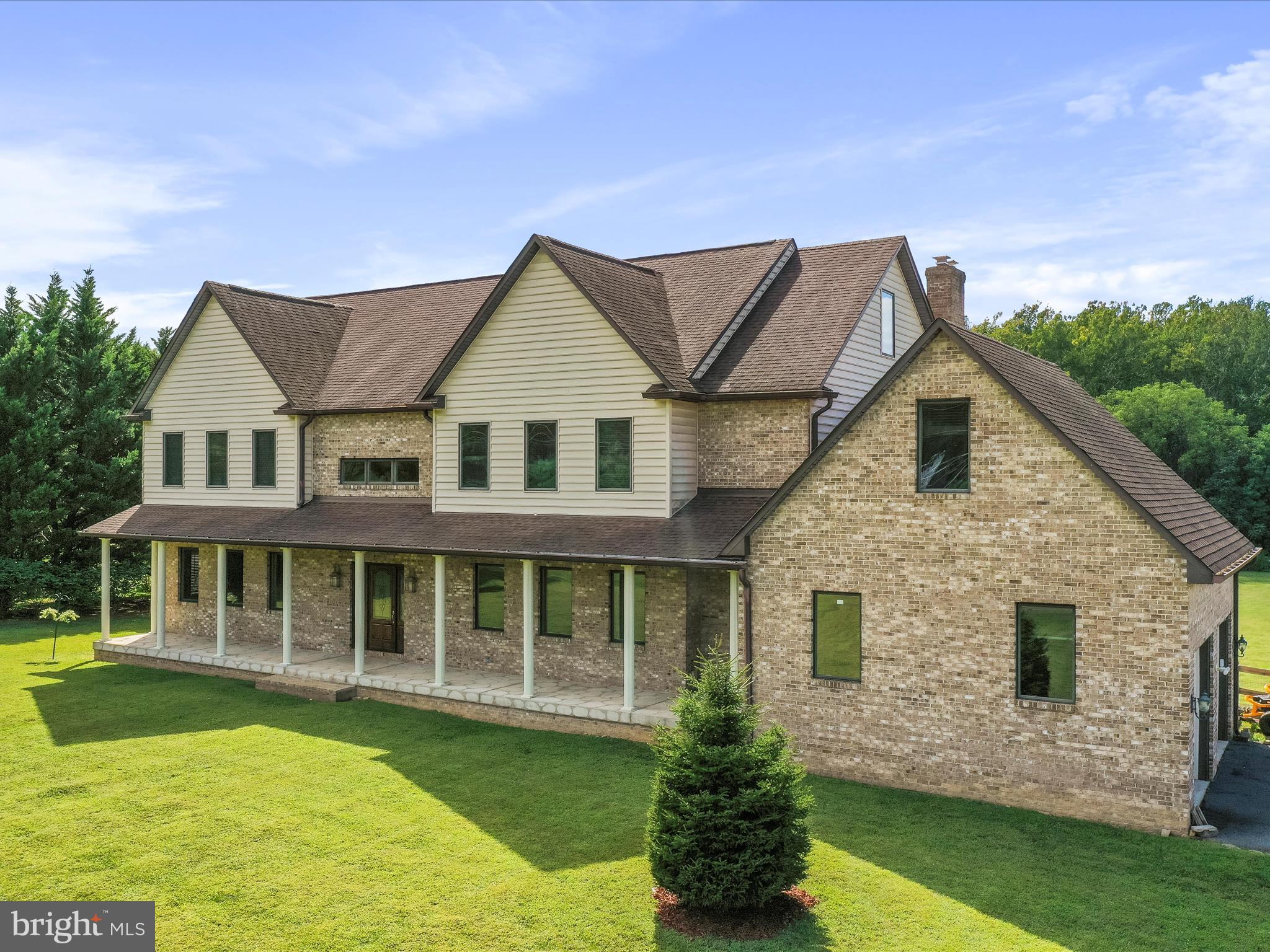 15 Rachels Ln Road Front Royal, VA 22630 - Photo 5 of 73 a aerial view of a house with swimming pool next to a yard