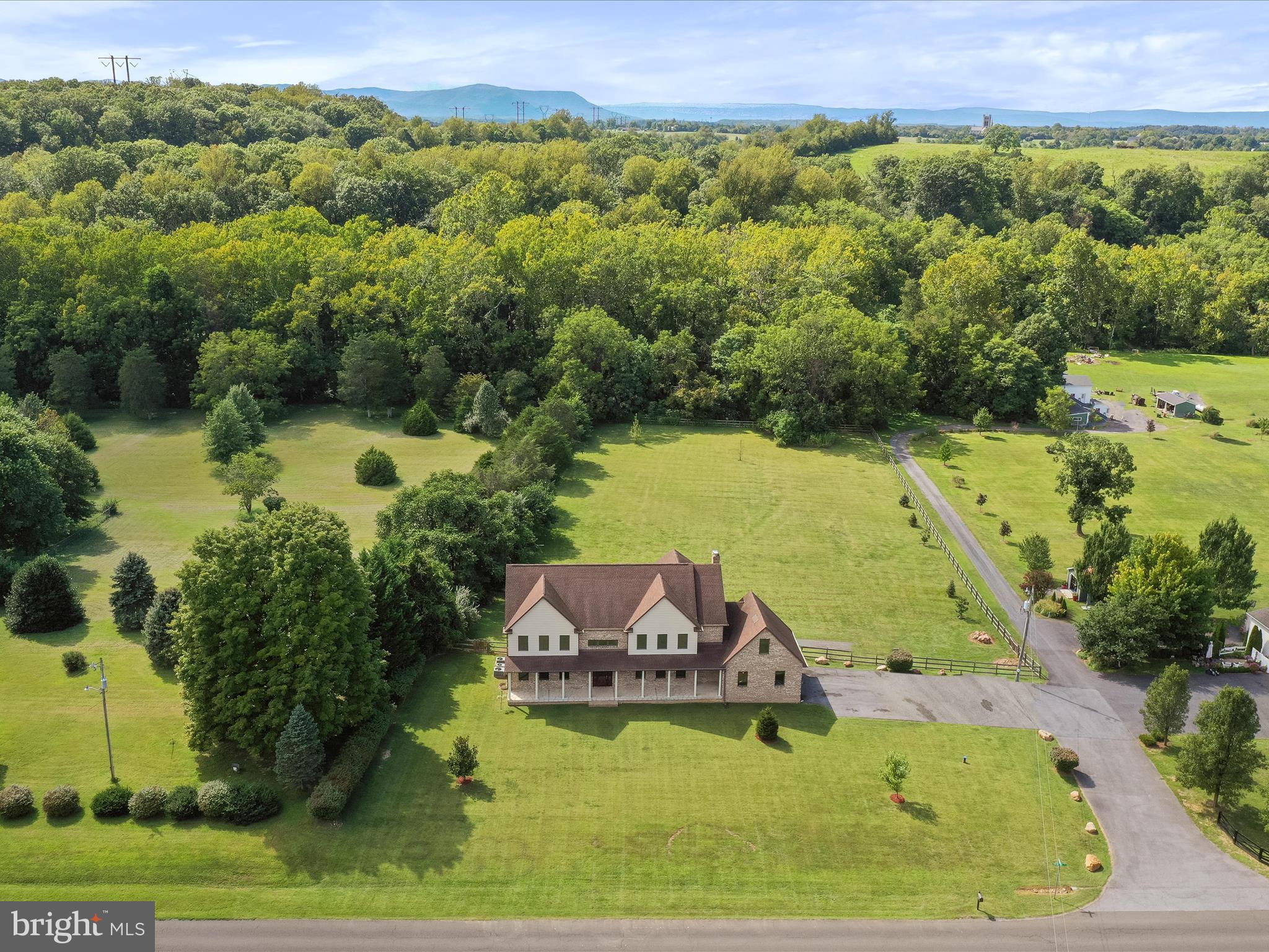 15 Rachels Ln Road Front Royal, VA 22630 - Photo 63 of 73 an aerial view of a house with a yard