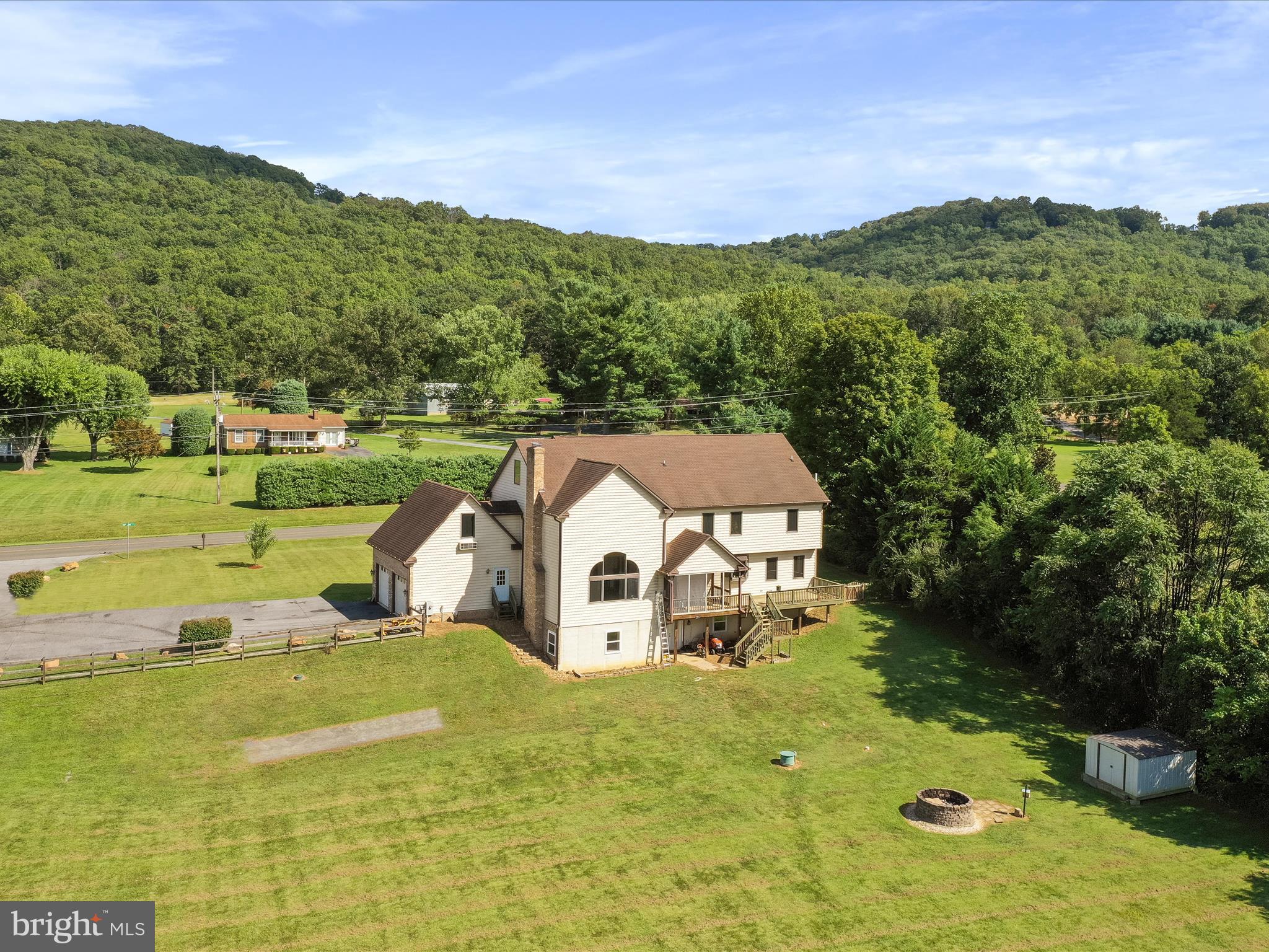 15 Rachels Ln Road Front Royal, VA 22630 - Photo 70 of 73 a view of a garden with a large mountain