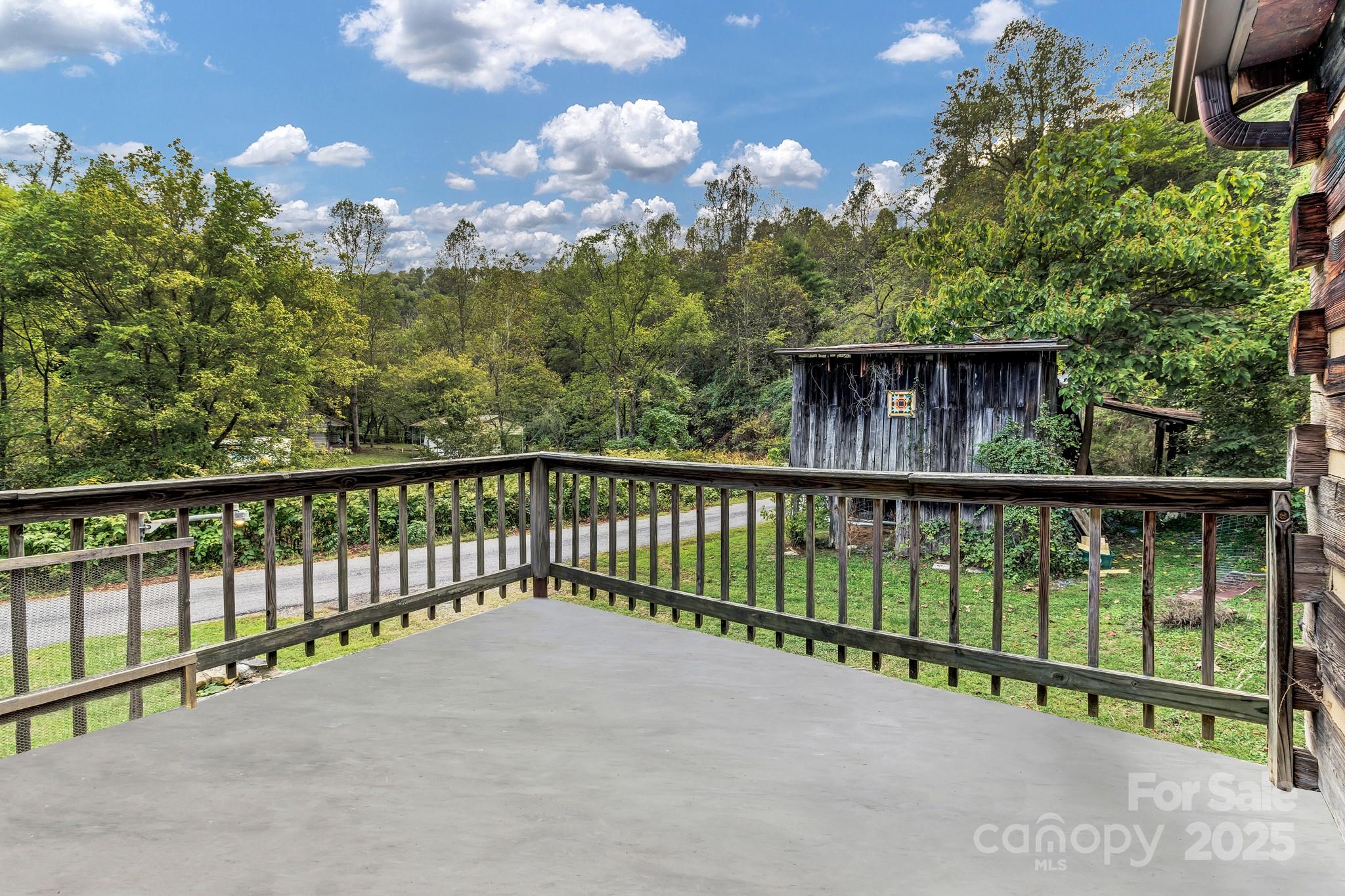 200 Dry Branch Road Marshall, NC 28753 - Photo 7 of 38 a view of a balcony