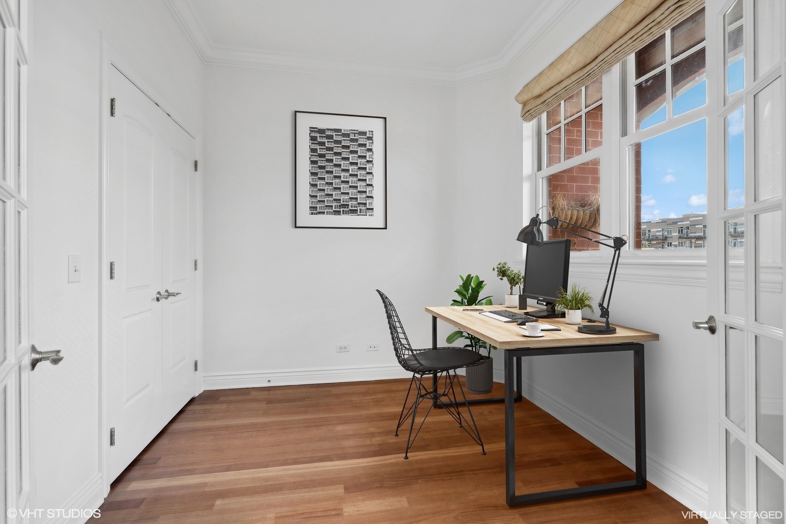 35 South Racine Avenue, Unit 4SW Chicago, IL 60607 - Photo 20 of 38 a workspace with furniture and window